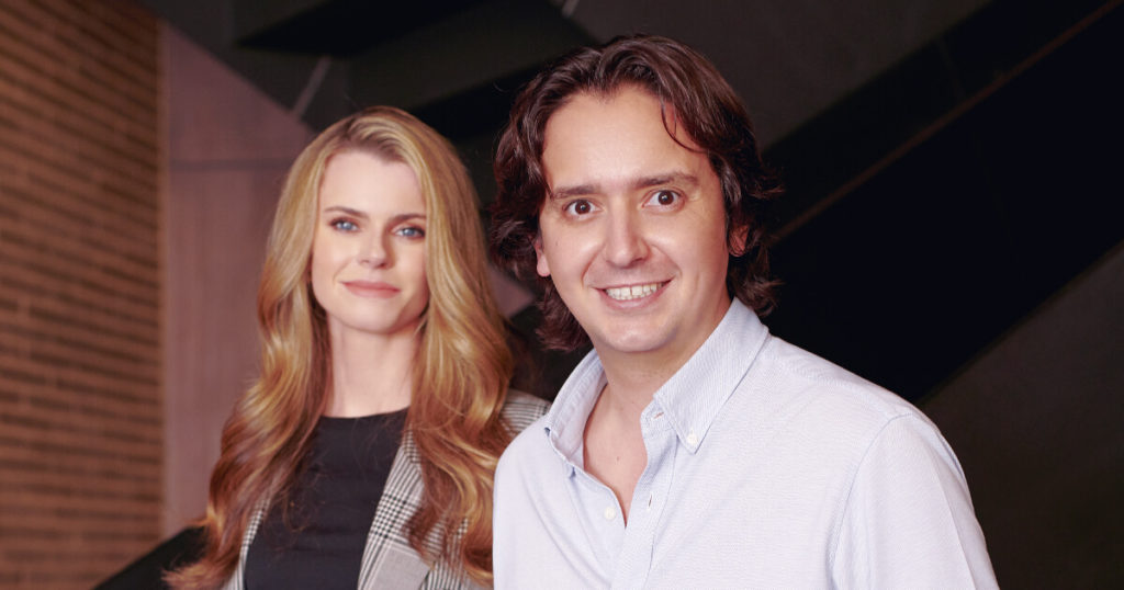 Brynne M. Rojas y Sebastián Noguera, co-fundadores de Habi